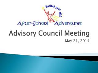 Advisory Council Meeting