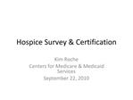 Hospice Survey Certification