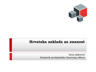 Hrvatska zaklada za znanost