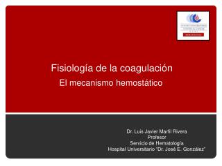 Fisiología de la coagulación
