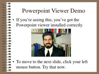 Powerpoint Viewer Demo