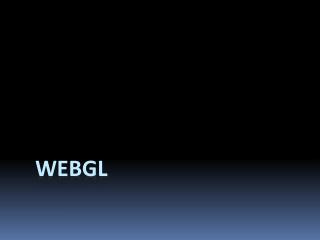 WebGL