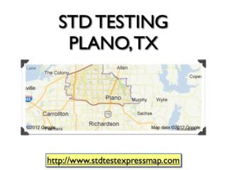 STD Testing Plano