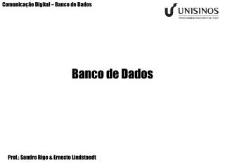 Banco de Dados