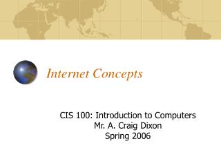 Internet Concepts