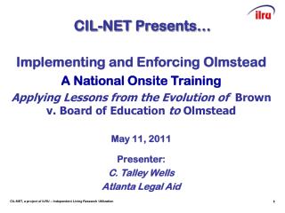 CIL-NET Presents…