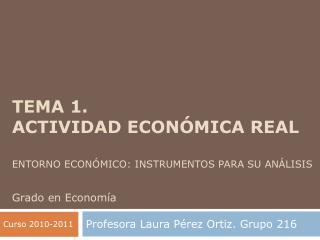 Profesora Laura Pérez Ortiz. Grupo 216