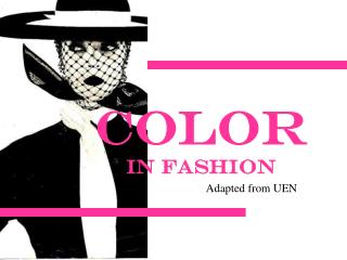 Color in Fashion