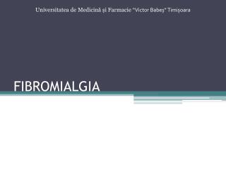 FIBROMIALGIA