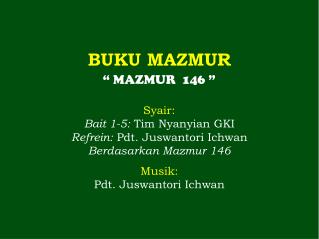 BUKU MAZMUR