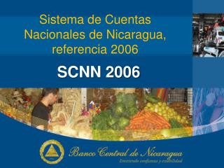 Sistema de Cuentas Nacionales de Nicaragua, referencia 2006