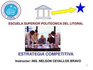 Instructor: ING. NELSON CEVALLOS BRAVO