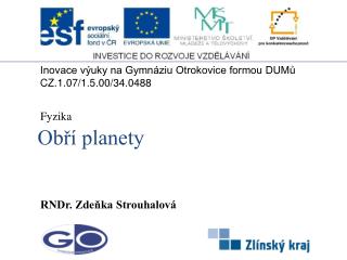 Obří planety