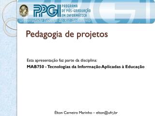 Pedagogia de projetos