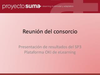 Reunión del consorcio