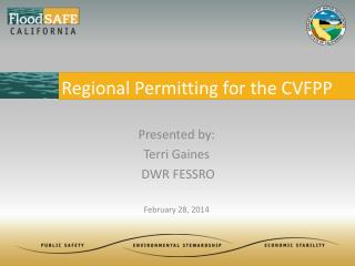 Regional Permitting for the CVFPP