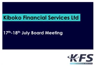 Kiboko Financial Services Ltd