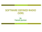 SOFTWARE DEFINED RADIO SDR by Faezah Jasman