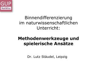 Dr. Lutz Stäudel, Leipzig