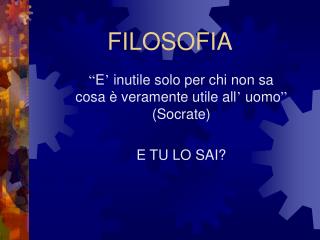 FILOSOFIA