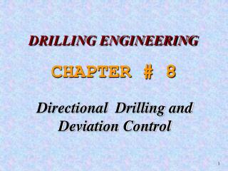 CHAPTER # 8