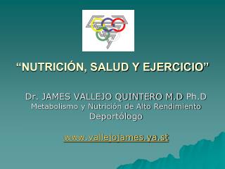 “NUTRICIÓN, SALUD Y EJERCICIO”