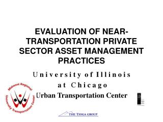 EVALUATION OF NEAR-TRANSPORTATION PRIVATE SECTOR ASSET MANAGEMENT PRACTICES