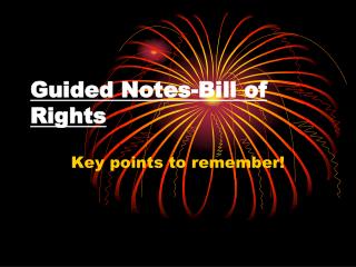 Guided Notes-Bill of Rights