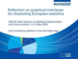 Reflection on graphical interfaces for illustrating European statistics