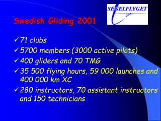 Swedish Gliding 2001