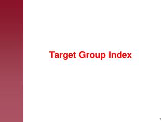 Target Group Index