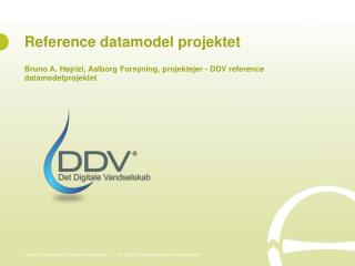 Reference datamodel projektet
