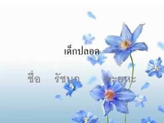 เด็กปลอด