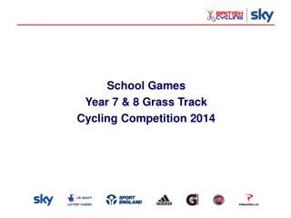 School Games Year 7 & 8 Grass Track Cycling Competition 2014