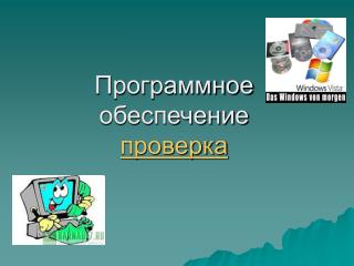 Программное обеспечение проверка
