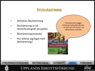 ÅTERHÄMTNING