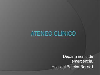 ATENEO CLINICO