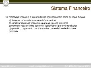 Sistema Financeiro