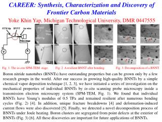 CAREER: Synthesis, Characterization and Discovery of Frontier Carbon Materials