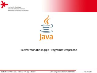 Plattformunabhängige Programmiersprache