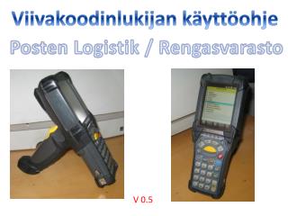 Viivakoodinlukijan käyttöohje