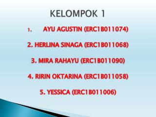 KELOMPOK 1