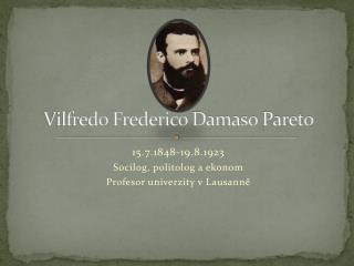 Vilfredo Frederico Damaso Pareto