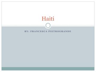 Haiti