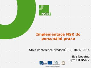 Implementace NSK do personální praxe