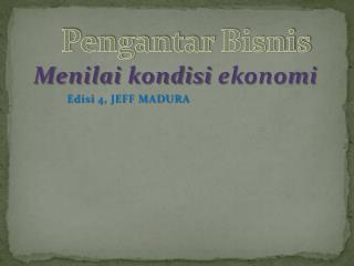 Pengantar Bisnis