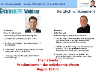 Herzlich willkommen!