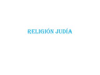 Religión judía