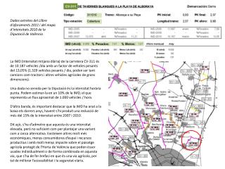 Aquestes mesures són actuar sobre el disseny i la gestió del viari: Gestió de la mobilitat: