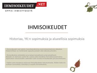 IHMISOIKEUDET